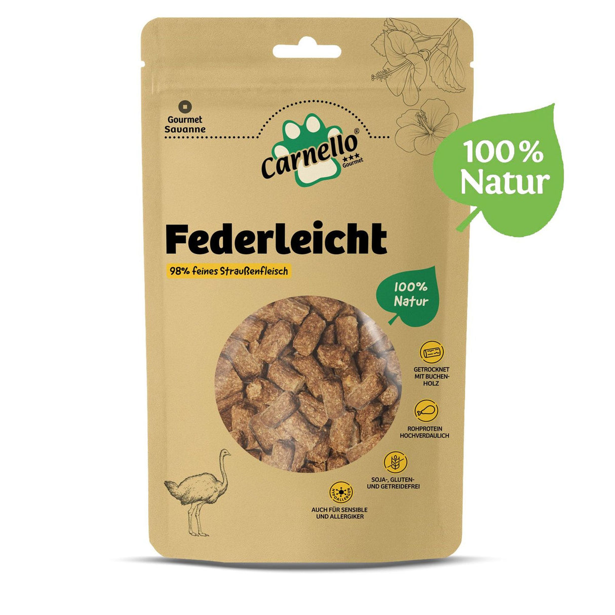 Carnello Leckerli für Hunde Federleicht 60g