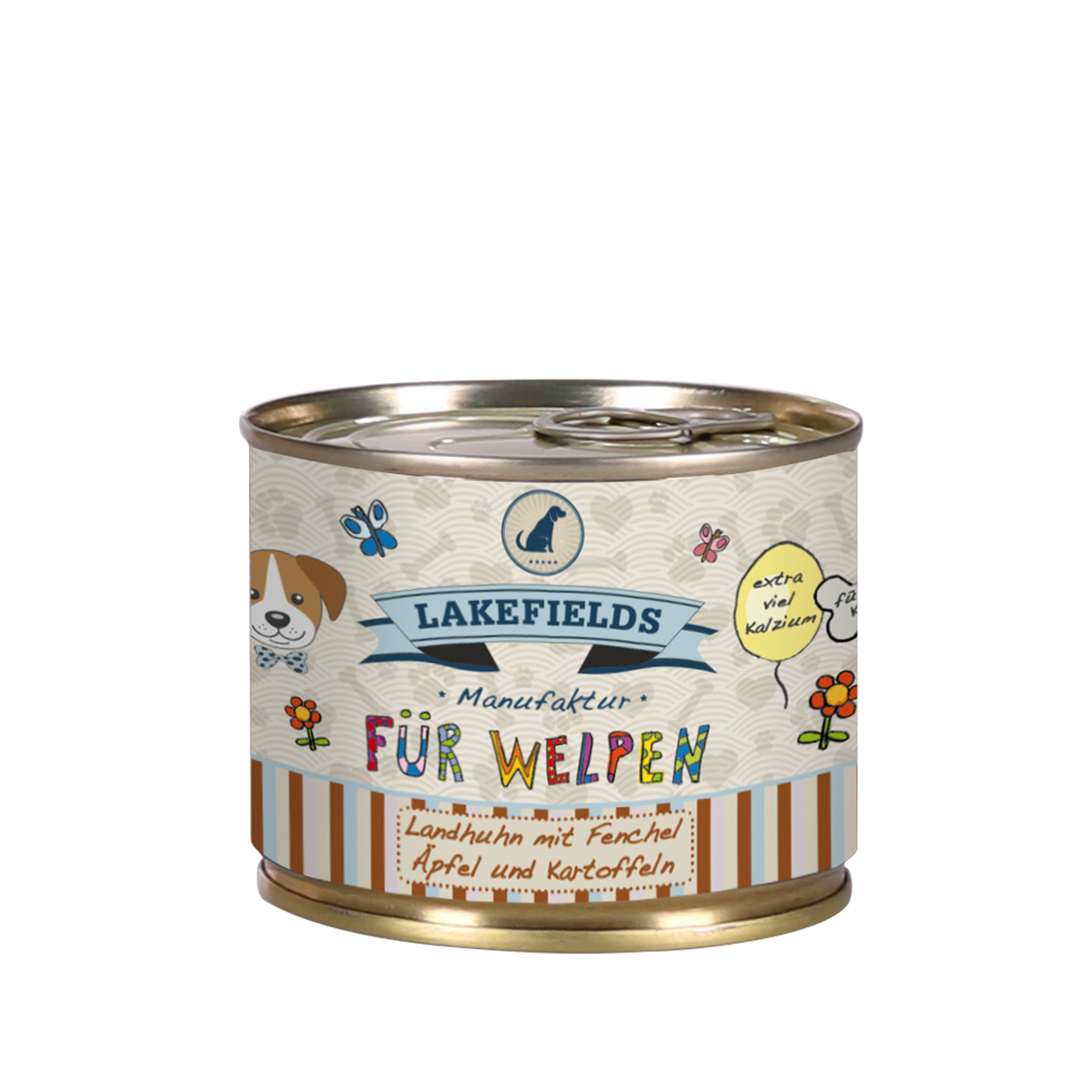 Lakefields Nassfutter Dosenfleisch-Menü Huhn für Welpen aller Rassen