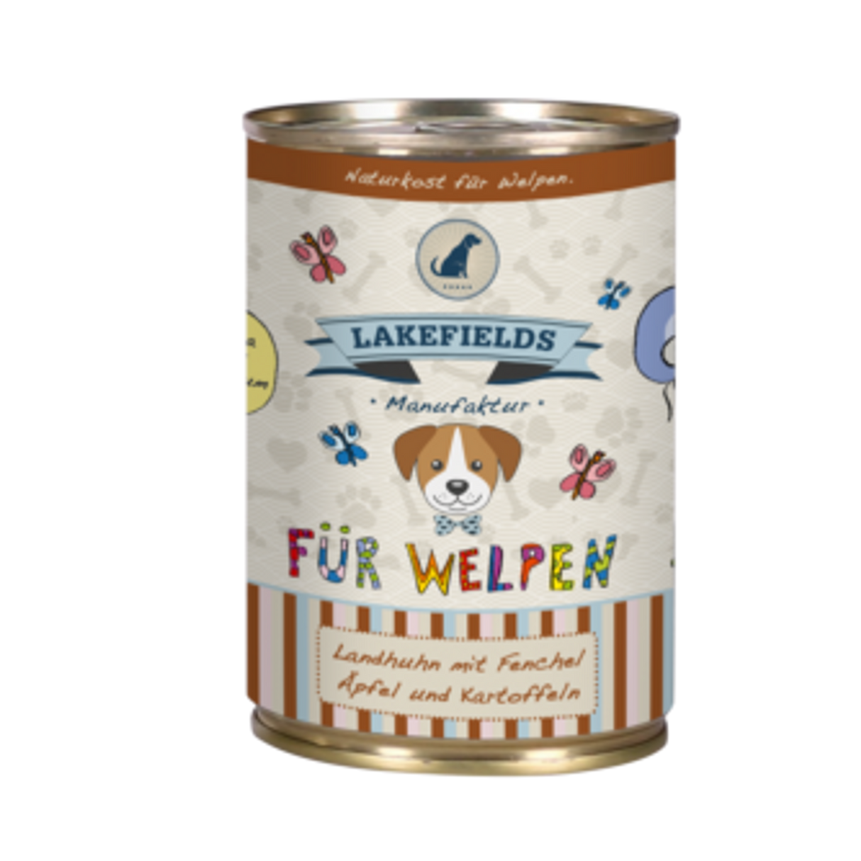 Lakefields Nassfutter Dosenfleisch-Menü Huhn für Welpen aller Rassen