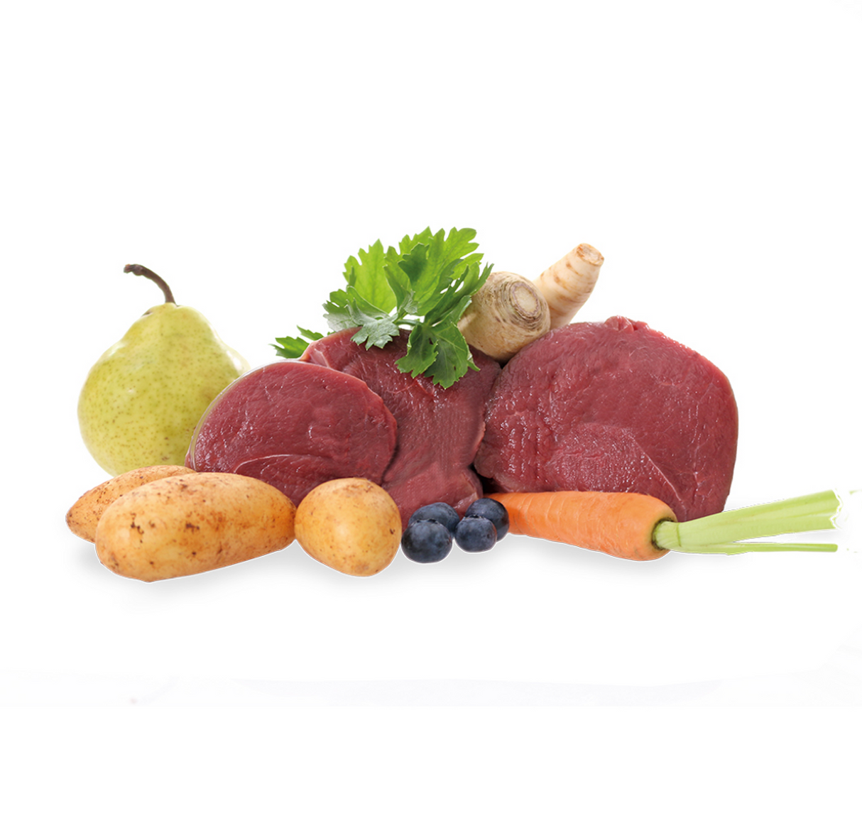 Lakefields Nassfutter Dosenfleisch-Menü Rind für ausgewachsene Hunde