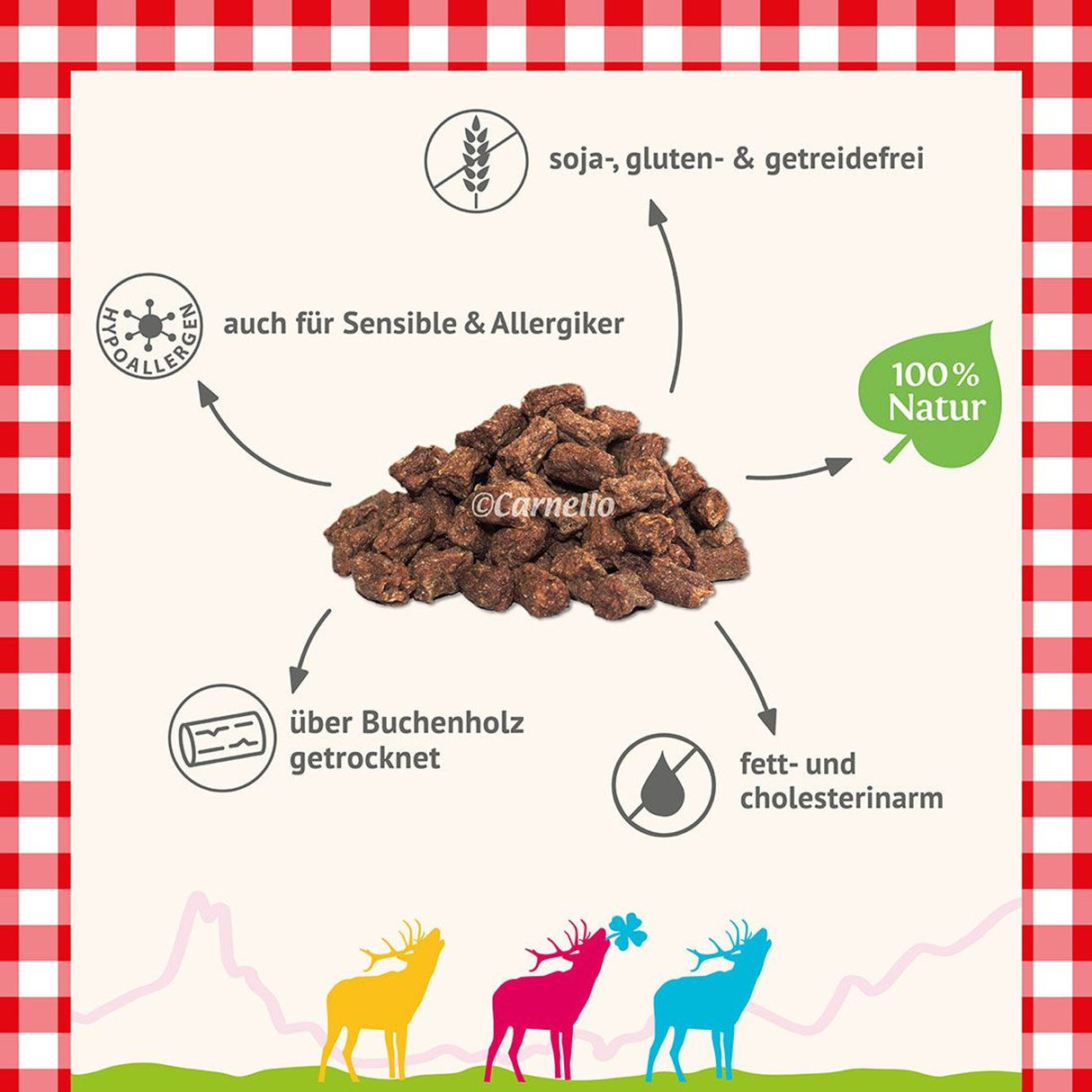 Carnello Leckerli für Hunde Federleicht 60g