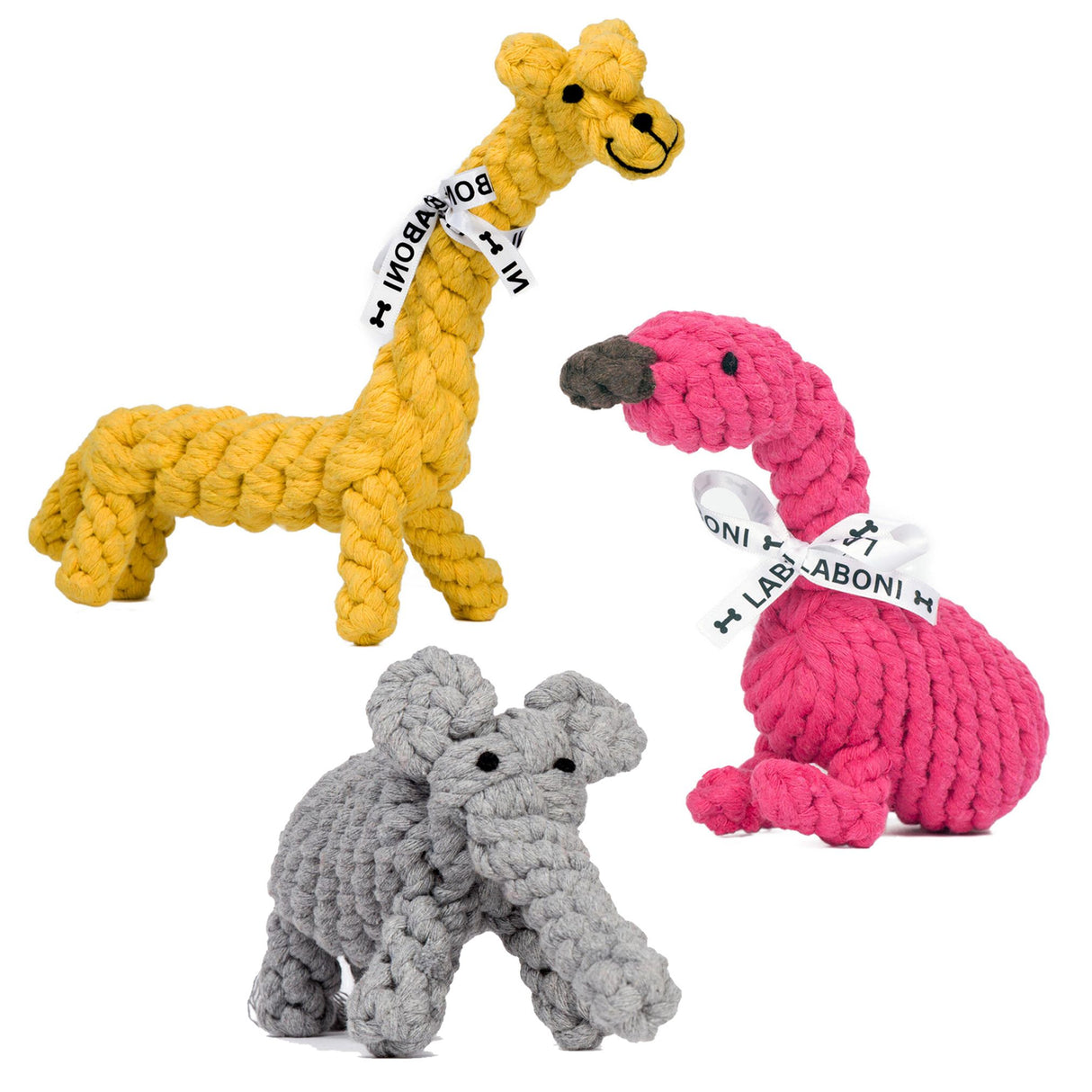 Laboni Hundespielzeug Summer Safari - Spielzeug-Set für Hunde