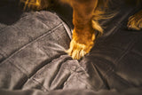 Laboni CLASSIC Hundebett OXFORD edle Steppstoff aus anschmiegsamem Samt