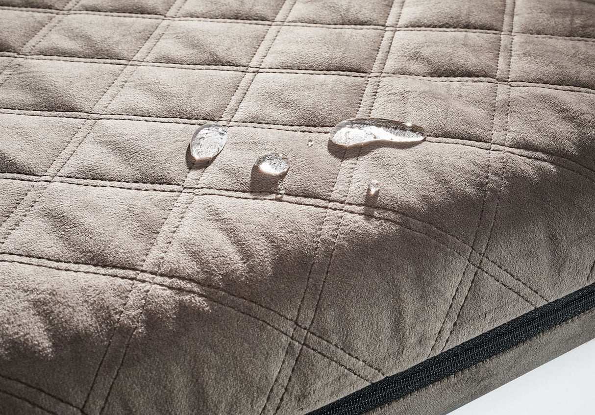 Laboni CLASSIC Hundebett OXFORD edle Steppstoff aus anschmiegsamem Samt