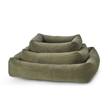 Laboni CLASSIC Hundebett TEDDY in stylischem "Teddyfell" Bouclé-Look