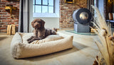 Laboni ORTHO Hundebett TEDDY in stylischem "Teddyfell" Bouclé-Look