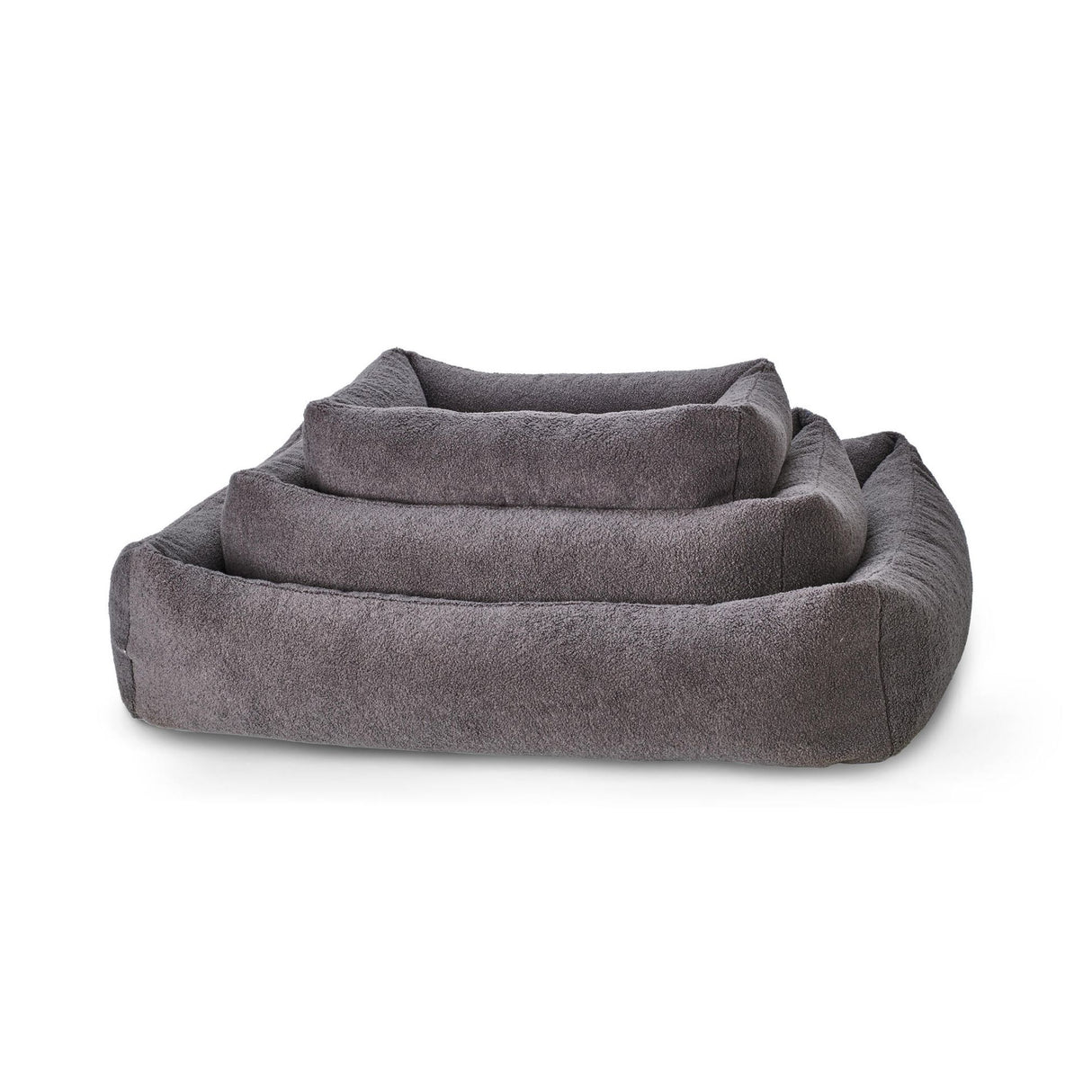 Laboni ORTHO Hundebett TEDDY in stylischem "Teddyfell" Bouclé-Look