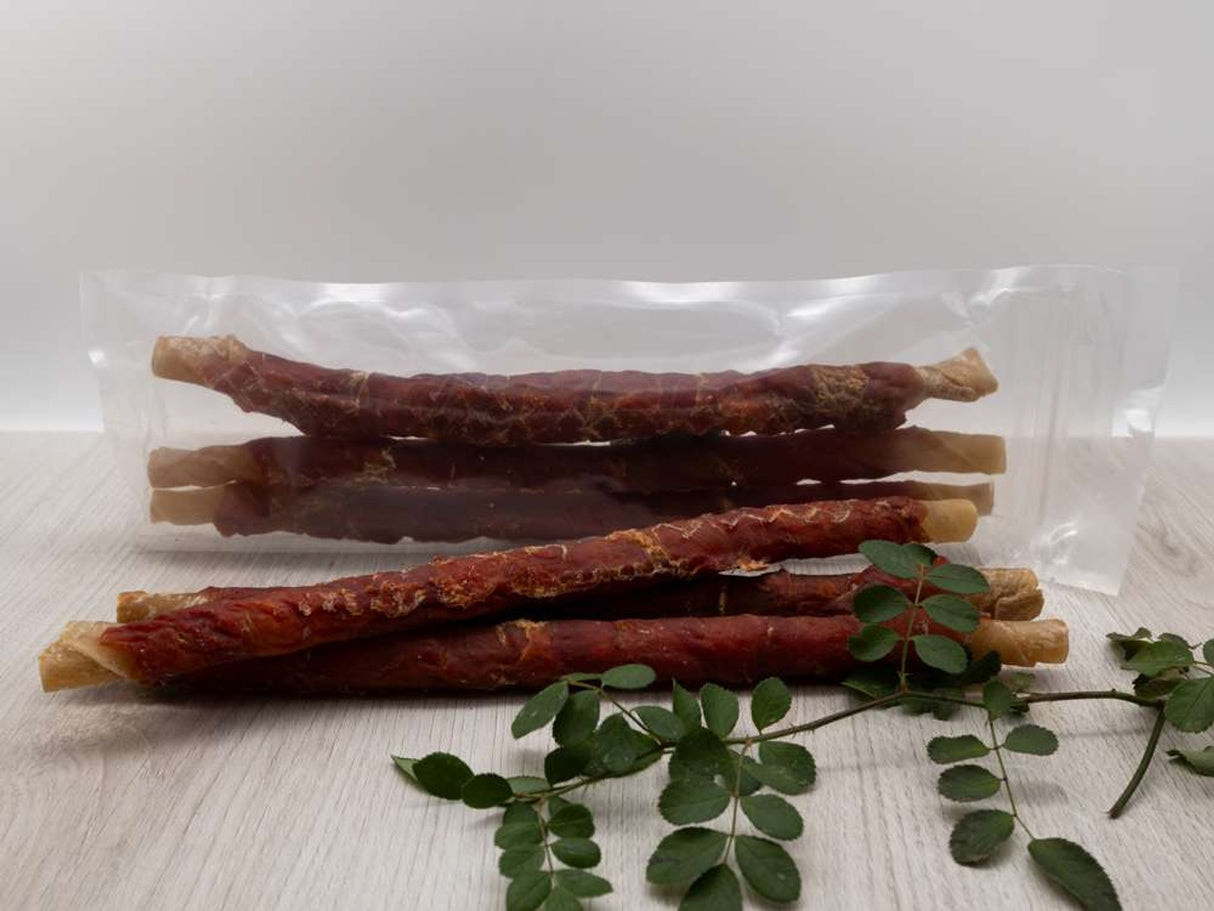 Canius Leckerli Hundesnacks 1m Kaurolle Ente 3x34cm