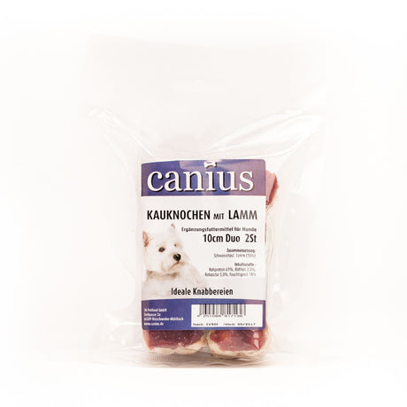 Canius Leckerli Hundesnacks Kauknochen Lamm 10cm 4St