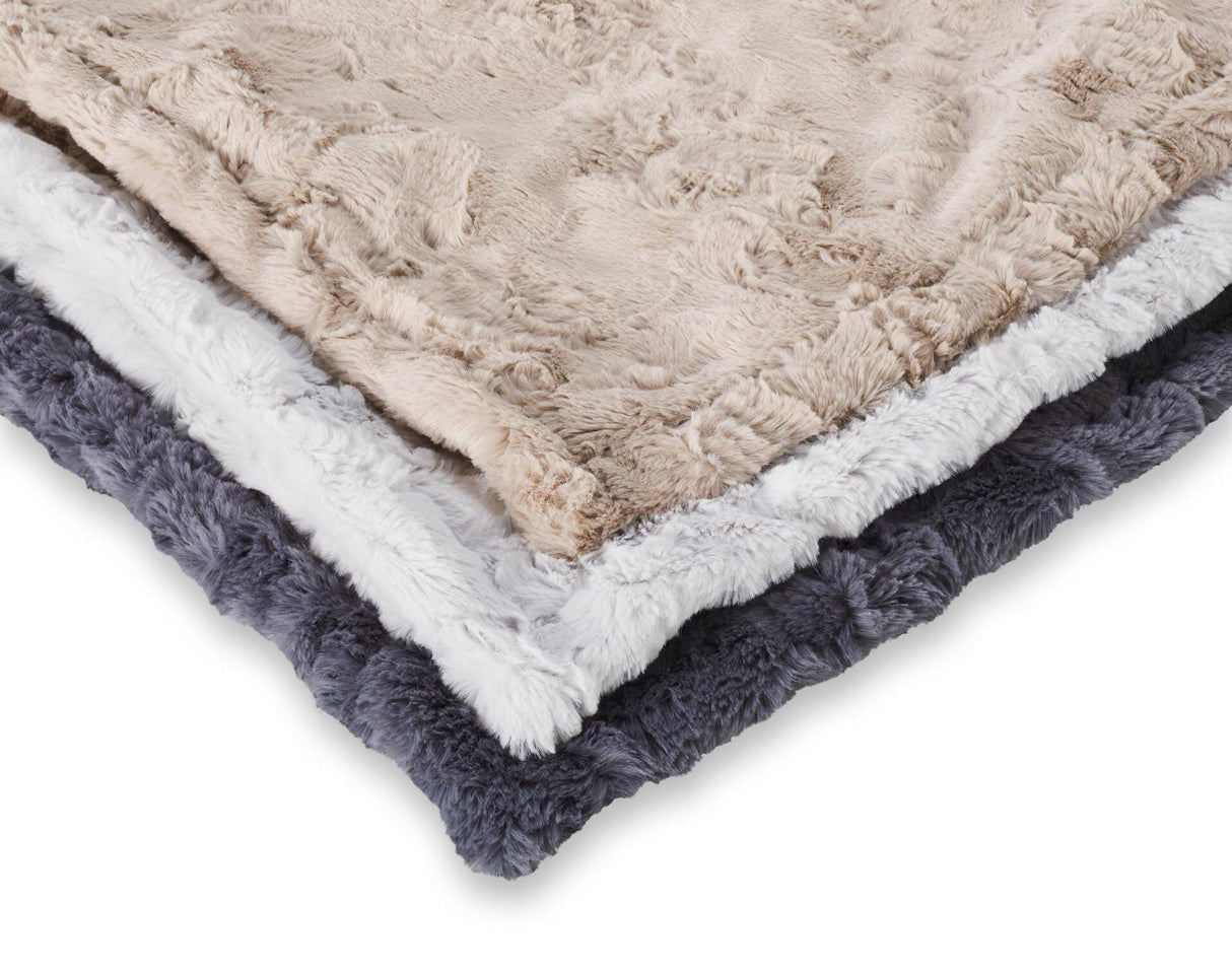 Laboni Hundedecke COZY - Edle Webpelz-Hundedecke