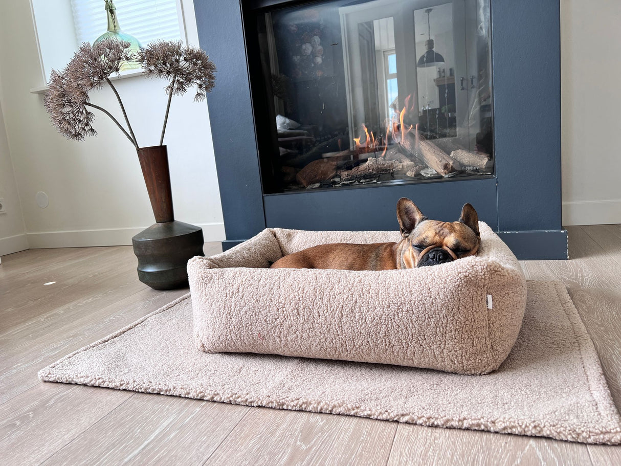 Laboni Hundedecke TEDDY Multifunktions-Decke "Teddyfell" Bouclé-Look