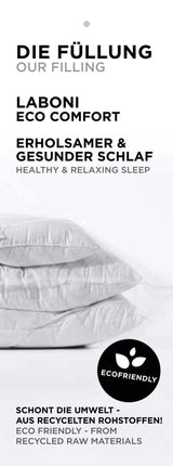 Laboni CLASSIC Hundebett ECO mit waschbaren Bezug aus recycelten Kleidern