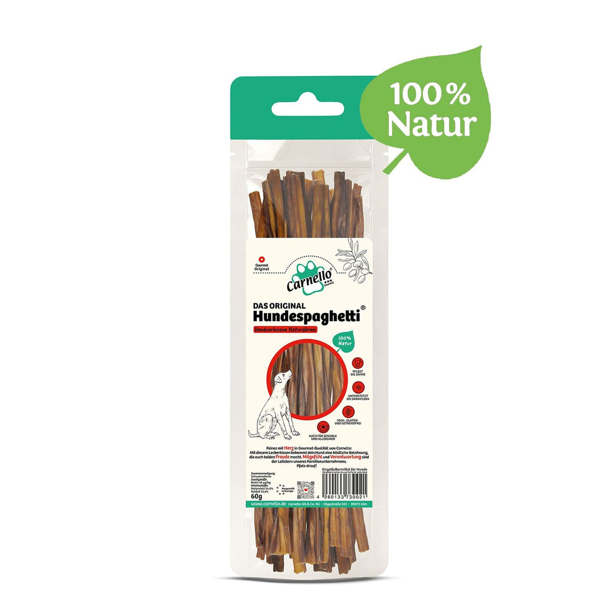 Carnello Hundespaghetti Leckerli für Hunde 60g