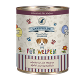 Lakefields Nassfutter Dosenfleisch-Menü Rind für Welpen aller Rassen