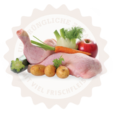 Trockenfutter Lakefields Trockenfleisch-Menü Huhn für ausgewachsene, kleine Hunde