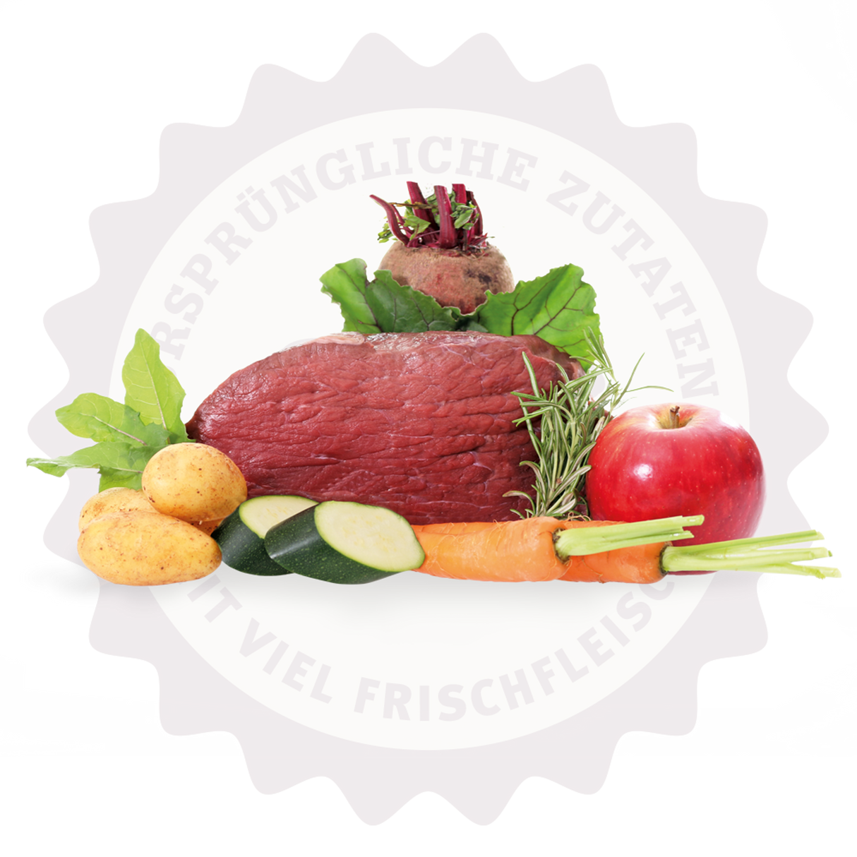 Trockenfutter Lakefields Trockenfleisch-Menü Rind für Welpen