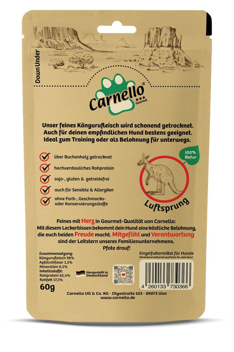 Carnello Leckerli Hundesnacks - Luftsprung 60g