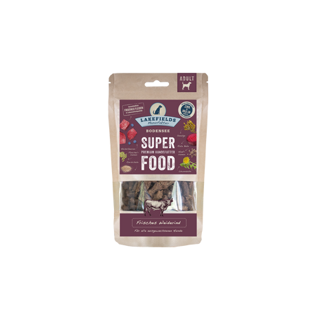 Trockenfutter Lakefields SUPERFOOD Premium WEIDERIND für ausgewachsene Hunde