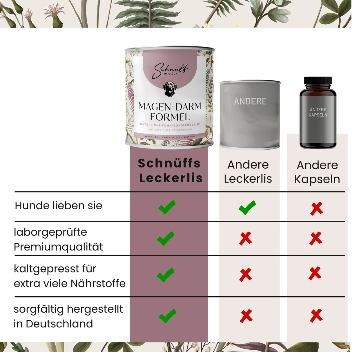 Magen-Darm-Formel Premium- Leckerlis für die Verdauung
