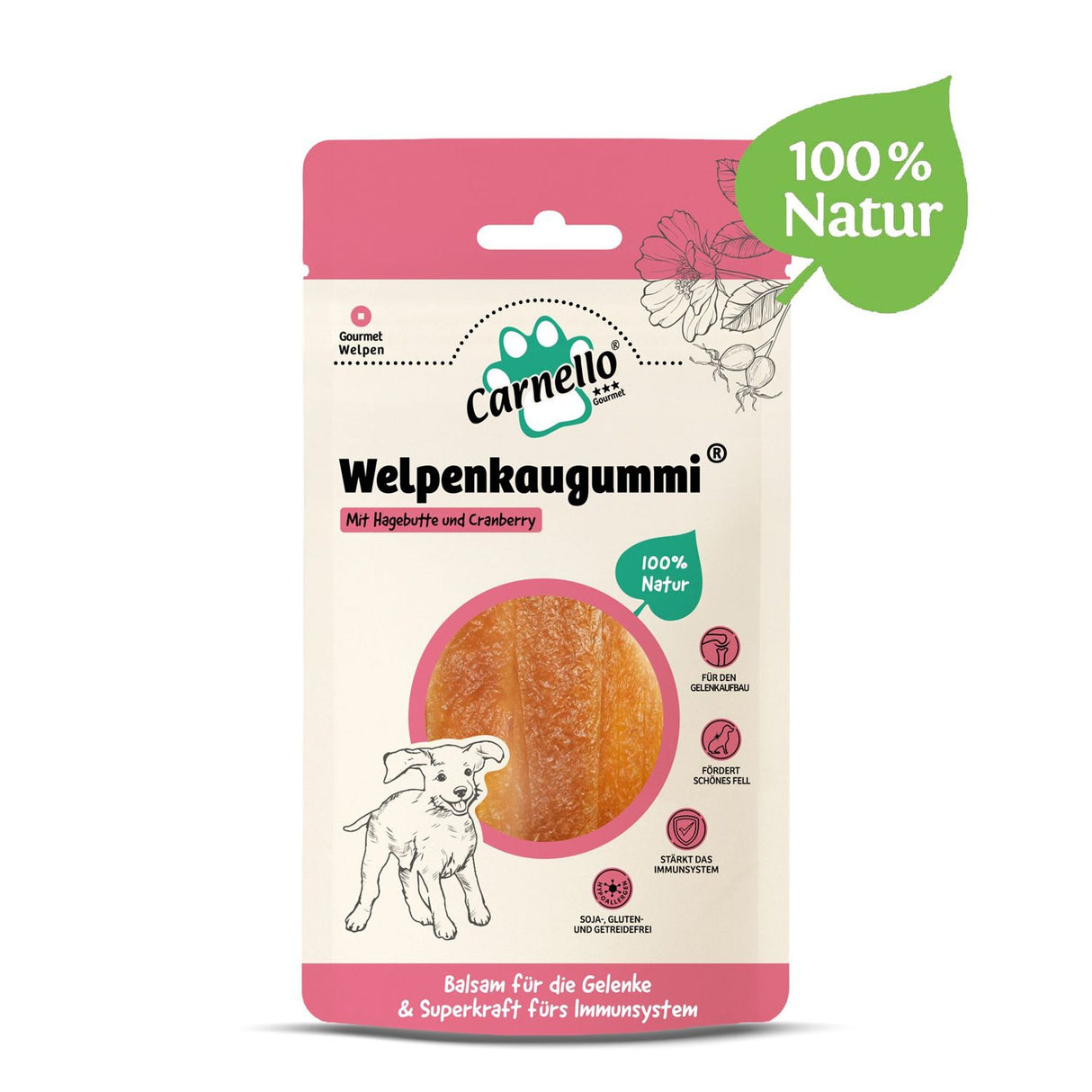 Carnello Welpenkaugummi für Hunde 60g